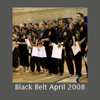 Black Belt Graduation April 2008