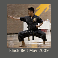 Black Belt Graduation May 2009